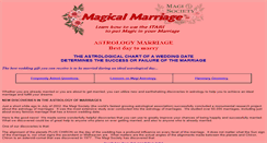 Desktop Screenshot of magicalmarriage.com